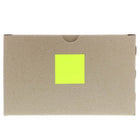 JAM Paper Square Address Labels, 2 x 2, Neon Yellow, 240 Pack-Laser printer and Inkjet Printer Compatible
