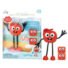 Glo Pals Light-Up Sensory Toy - Sammy Character-Includes 2 Light-Up Cubes made from 100% recycled plastic