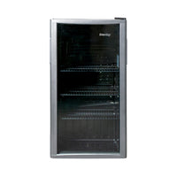 Danby 3.5 cu. ft. Free-Standing Beverage Center - Platinum-Temperature range of 39°F - 64°F (4°C - 18°C)