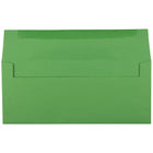 JAM Paper #10 Business Envelopes, 4 1/8 x 9.5, Brite Hue Green Recycled, 1000 Pack (15862B)-Size: #10 (4-1/8" x 9-1/2")