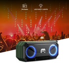 MyBat Outback Portable Rugged Waterproof Outdoor Wireless Speaker - Army Green-Power Bank Functionality: Features a USB input that delivers 5W of energy to charge external devices.
