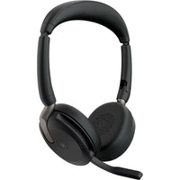 Jabra Evolve2 65 Flex Link380C MS Stereo Headset-Headset Type: Wireless Stereo On-Ear Headset