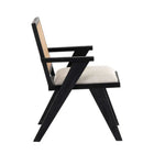 Plata Imports Rhonda Cane Dining Chair-Comfortable seat