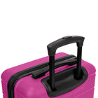 Swiss Mobility YVR 21.5" Hardside Carry-on Luggage -  Hot Pink-Single 360-degree spinner wheels for effortless, smooth and quiet rolling