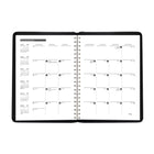 Mead 2027 Weekly/Monthly Appointment Book - 11" H x 8-1/2" W - Bilingual-Page size: 11" H x 8-1/2" W