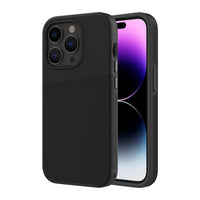 AXS PROTech Plus Dual-layered Anti-Shock Case & ARMORGlass Screen/Camera Lens Protector for Apple iPhone 14 Pro - Black-PROTech Plus - Drop resistant up to 10 feet