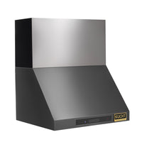 KUCHT KRH303A-C 30" 900 CFM Wall Mounted Range Hood - Gemstone-This pro-style range hood features a powerful blower with up to 900CFM that will give you different levels of airflow and capture smoke and cooking odours in a quiet operation
