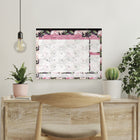 Blueline 2027 Pink Ribbon Monthly Desk Pad Calendar - Pink - 22" x 17" - Bilingual-Two-hole punched to hang