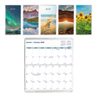 Blueline 2026 2-Year Monthly Pocket Planner - 6-1/2" x 3-1/2" - Assorted Designs - Bilingual-24-Month: January 2026 to December 2027