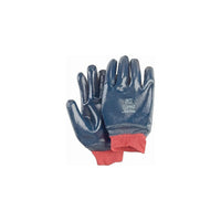 Showa Best Glove, Nitrile Glove, Palm Coat, Knit Wrist, Smooth, Size 10, 12 Pack (7000-P-10)-Size : X-Large (10)