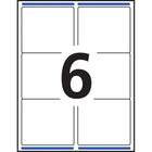 Avery 35524 Waterproof Permanent Labels for Laser Printers - 3-1/3" x 4" - White - 60 Pack-Design and print your own personalized labels using our Easy, free Design & Print Online Software