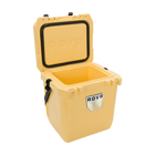 RovR CoolR 25 Quart Hard Cooler with Shoulder Strap - Sunny Side-Up to three days ice retention keeps your food fresh and beverages cold