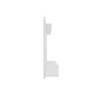 Manhattan Comfort Liberty 70.86" Mid-Century Modern Floating Entertainment Center - White-Home Assembly Required. All Hardware Included
