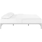 Modway Ollie Full Bed Frame - Silver-Non-Marking Foot Pads