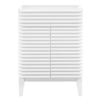 Modway Render 24" Bathroom Vanity Cabinet - White-Mid-Century Modern Style