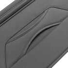 Heys Xero Elite 2.0 21" Carry on Luggage - Grey-Fully lined interior with a buckled compression strap and large zippered pocket for compact, organized, stress-free travel - offers great storage capacity in one convenient, deep packing cavity