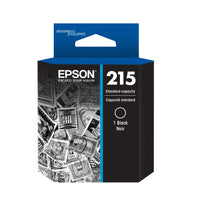 Epson T215 Ink Cartridge - Standard Capacity - Black-Bright, vivid colours on plain paper