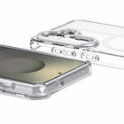Avana Starlight Cell Phone Case with Magnets for Galaxy S26 - Silver-Strap slot for charms or lanyard