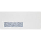 Jam Paper #10 24 lb Window Envelopes with Security Tint - 4 1/8" H x 9 1/2" W - Bright White - 50 Pack-Size: #10 Window Envelopes 4 1/8 in x 9 1/2 in / 4.125 x 9.5 / 104.775mm x 241.3mm