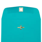 JAM Paper 6 x 9 Open End Clasp Catalogue Coloured Envelopes, Sea Blue Recycled, 25 Pack-6in x 9in