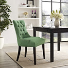 Modway Regent Tufted Fabric Dining Chair - Kelly Green-Nailhead Trim