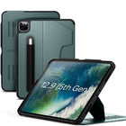 Zugu Case for 12.9" iPad Pro 2021/2022 - Limited Edition - Pine Green-Magnetic Folio Case