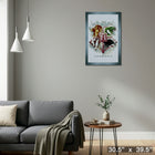 Hogwartz Logo - Framed Print - 30" x 39"-Ready to hang - arrives fully assembled