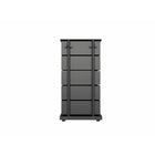 Simply Storage Unit 14.96"W x 10.43"D x 28.35"H - Black-Functional use in an office, craft room, or bedroom