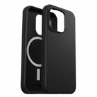 Otterbox Symmetry Case with MagSafe for iPhone 15 Pro - Black-Port cover block dust and dirt