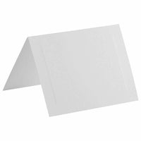JAM Paper Blank Foldover Cards - A7 Size - 5" x 6" - 5/8" - White Panel - 25 Pack-Color: White Panel Blank Foldover Cards