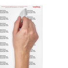 Staples White Address Labels for Inkjet/Laser Printers - 4" x 1" - 500 Pack-Designed for use with inkjet or laser printers