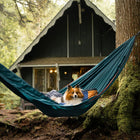 Grand Trunk Trunk Tech Double Hammock - Horizon-Built-in stuff sack for stress-free travel