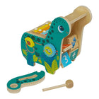 Manhattan Toy Musical Diego Dino Wood Toy-2 spinning gears