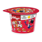 Kellogg's Fruit Loops in a Cup - 53g - 12 Pack-No artificial flavours or colours