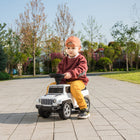 Freddo Jeep Rubicon Foot to Floor Ride-On for Toddlers White-9