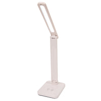 Simply LED Desk Lamp with Wireless Charger - Pink-LED desk lamp with touch functions