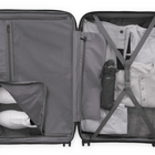 Bugatti Mecca Collection 30" Hardside Checked Spinner Luggage - Lilac-Telescopic trolley handle with multi-stage locking heights