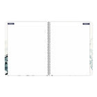 Blueline 2027 14-Month Monthly Planner with Twin-Wire Binding - 11" x 8-1/2" - Dramatic Floral-Made in Canada