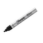 Sharpie Pro Liquid Tip Permanent Markers - Chisel Tip - Black - 12 Pack-Marks on wet and oily surfaces