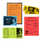 Astrobright 24lb Colour Paper - 8.5" W x 11" H - Creative Expressions - 5-Colour - 100 Pack-Sheet Size: 11"x8.5"x.55"