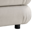 Modway Jubilee Modular Performance Velvet Ottoman - Almond-8