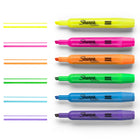 Sharpie Accent Chisel Tip Tank-Style Highlighters - Assorted Colours - 4 Pack-AP certified