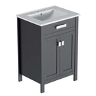 Modway Laguna 24" Bathroom Vanity - Grey/White-Assembly Required