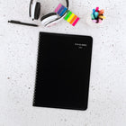 AT-A-GLANCE 2027 QuickNotes Weekly/Monthly Appointment Book - 9-7/8" H x 8" W - Black - Bilingual-Storage pocket included