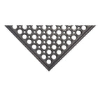 Edgewood Competitor Series Light Open Top Anti-Fatigue Mat - 3' W x 5' L x 9/16" D - Black-Perfect for kitchens, mechanic shops, manufacturing, oil and gas industry