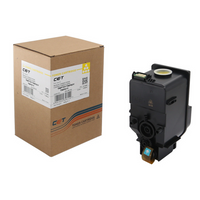 CET Konica Minolta Bizhub C3300i/3320i/3351i/4001i/4050i TNP79Y/TNP80Y/TNP81Y Toner Cartridge - Standard Yield - Yellow-Color: Yellow