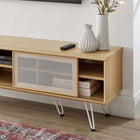 Modway Nomad 59" TV Stand - Oak-Honeycomb Core