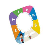 tonies Tonieplay Paw Patrol: Adventure Bay Rescue Heroes Game-How It Works: Pick a Tonieplay game, Place the Tonieplay disc on top of the Toniebox 2 and squeeze an ear to turn on, Add the Tonieplay Controller to the middle of the light ring, Press the “Play” button on the controller and get ready!