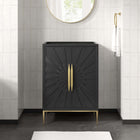 Modway Awaken 24" Bathroom Vanity Cabinet - Black-Sink Basin Not Included