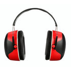 3M Pro-Grade Earmuffs - 30 dB NRR - Black/Red-Lightweight, adjustable design helps reduce pressure points for all-day comfort